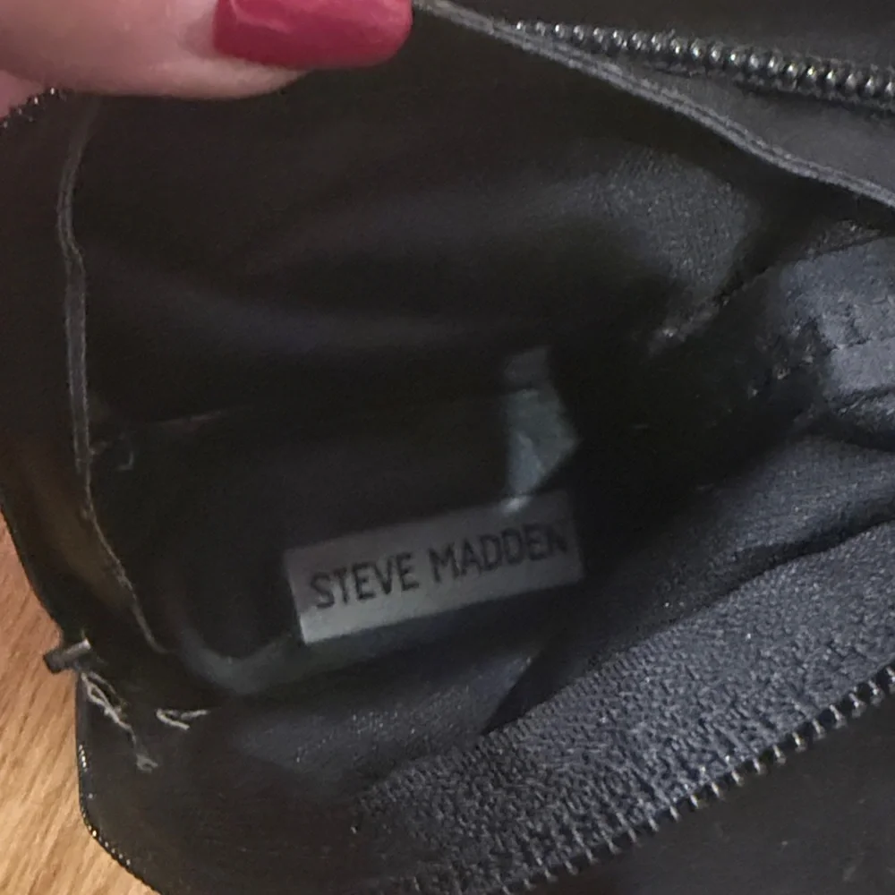 Steve Madden Black Over-the-Knee Boots